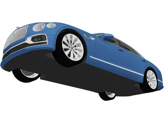 Bentley Flying Spur (2020) 3D Model preview
