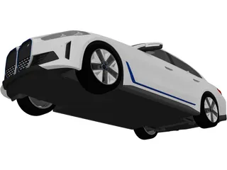 BMW i4 (2022) 3D Model preview