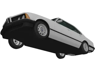 BMW 7-Series [E23] (1982) 3D Model preview