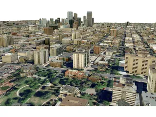 Denver City 3D Model preview