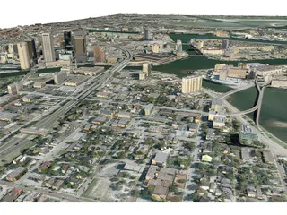 Tampa City 3D Model preview
