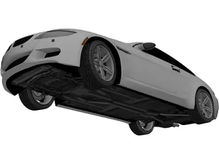 BMW M6 3D Model preview