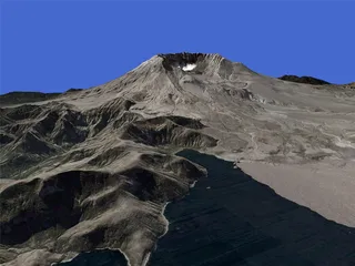 Mount St.Helens 3D Model preview