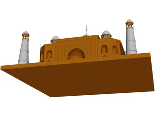 Taj Mahal 3D Model preview