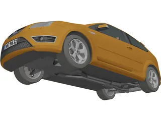Ford Focus ST 3D Model preview
