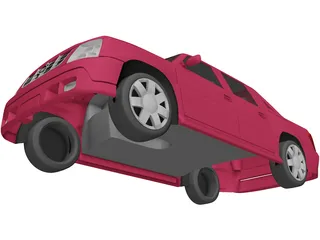 Cadillac Escalade 3D Model preview