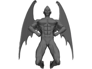 Vampire 3D Model preview