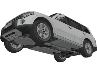 Mitsubishi Pajero (2008) 3D Model preview