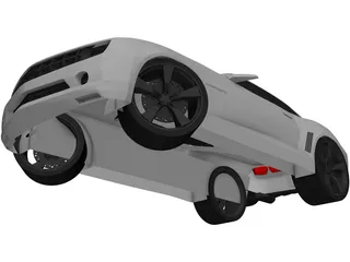 Chevrolet Camaro 3D Model preview