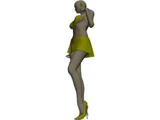 Woman 3D Model preview