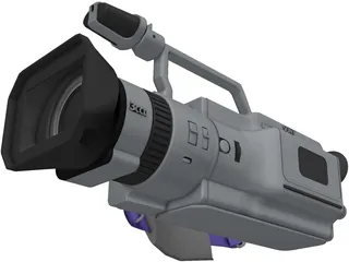 Sony vx1000 VCR 3D Model preview