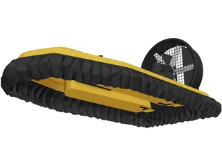 Hovercraft 3D Model preview