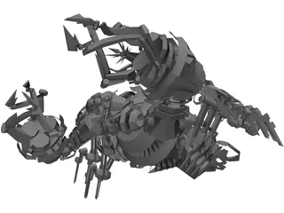Transformers Movie Scorponok 3D Model preview