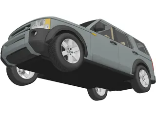 Land Rover Discovery 3 3D Model preview