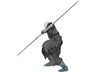 Star Wars Darth Maul 3D Model preview