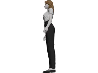 Woman 3D Model preview