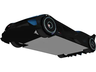 Bugatti Bolide Concept (2020) 3D Model preview