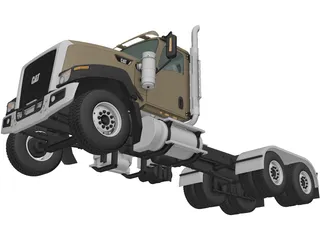 Caterpillar CT680 Tractor (2015) 3D Model preview
