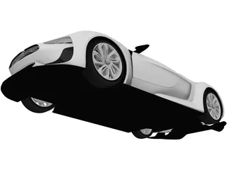 Citroen GT (2008) 3D Model preview