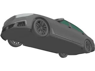BMW M760Li [G12] (2017) 3D Model preview