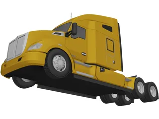 Kenworth T680 (2015) 3D Model preview
