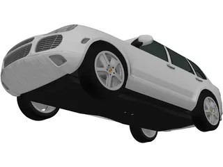 Porsche Cayenne S (2003) 3D Model preview