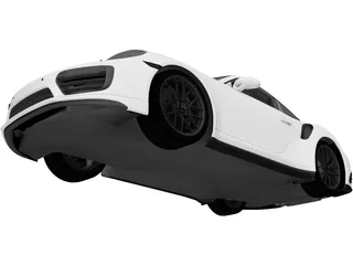 Porsche 911 Turbo S (2016) 3D Model preview