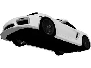 Porsche Cayman GT4 (2015) 3D Model preview