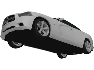 Dodge Charger LX (2011) 3D Model preview