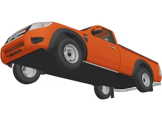 Ford Ranger RegularCab (2009) 3D Model preview