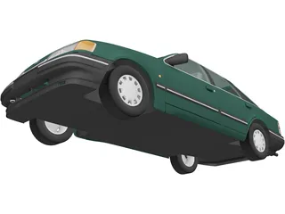 Ford Scorpio Hatchback (1985) 3D Model preview