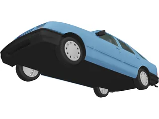 Ford Sierra Hatchback (1984) 3D Model preview