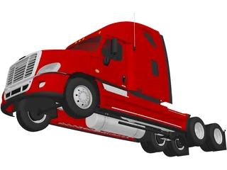 Freightliner Cascadia (2011) 3D Model preview