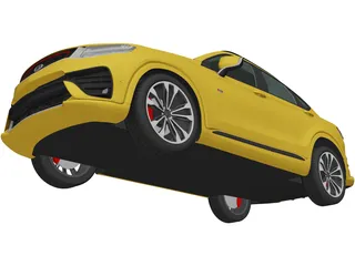 Geely Xingyue (2019) 3D Model preview