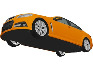 Holden Commodore VF SSV (2013) 3D Model preview