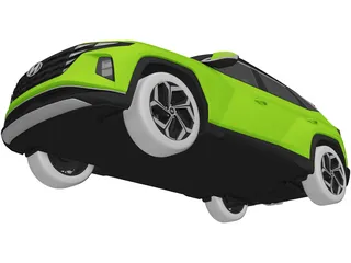 Hyundai Tucson Hybrid (2021) 3D Model preview