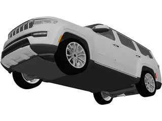 Jeep Grand Wagoneer (2022) 3D Model preview