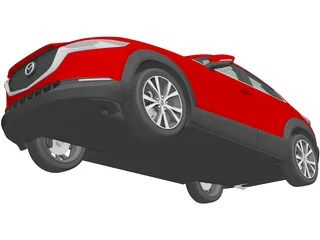 Mazda CX-30 (2020) 3D Model preview