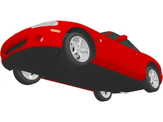 Mazda MX-5 Convertible (1998) 3D Model preview