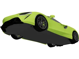 McLaren Artura (2022) 3D Model preview