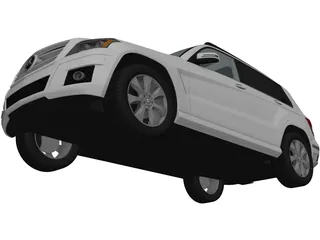 Mercedes-Benz GLK 350 (2010) 3D Model preview