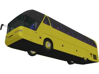Neoplan Starliner N 516 SHD (1995) 3D Model preview