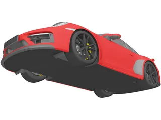 Porsche 911 Carrera S (2019) 3D Model preview