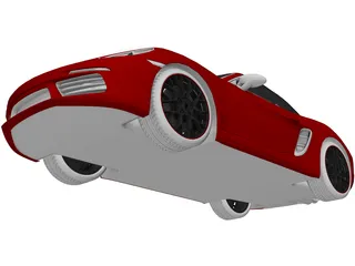Porsche 718 Boxster S (2017) 3D Model preview