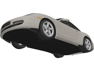 Porsche 911 Carrera (1997) 3D Model preview