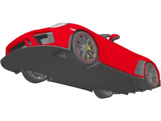 Porsche 911 Speedster (2019) 3D Model preview
