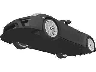 Porsche 911 Speedster Heritage (2019) 3D Model preview