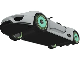 Porsche 918 Spyder (2011) 3D Model preview