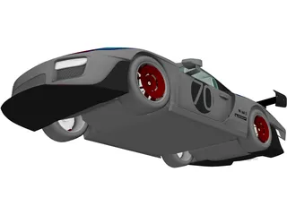 Porsche 935 (2019) 3D Model preview