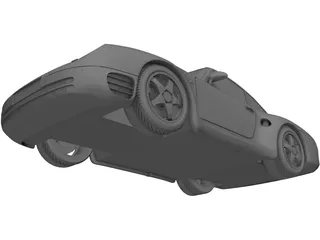 Porsche 959 (1987) 3D Model preview